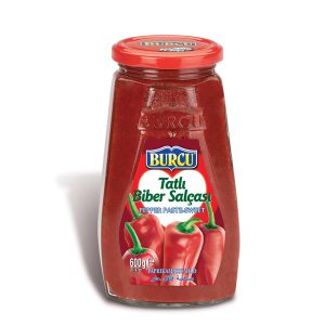 Burcu Tatlı Biber Salçası 600 Gr