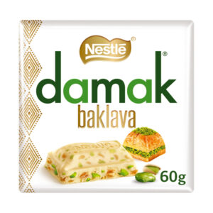 Nestle Damak Baklava Antep Fıstıklı Beyaz Çikolata 60 GR