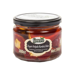 Sosero Peynir Dolgulu Kiraz Biber 290 Gr