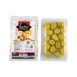 Katre Biberli Yeşil Zeytin 100 gr