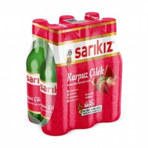 Sarıkız Karpuz Çilek Aromalı Maden Suyu 6×200 ml