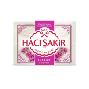 Hacı Şakir Banyo Sabunu Leylak 4’lü 600 gr