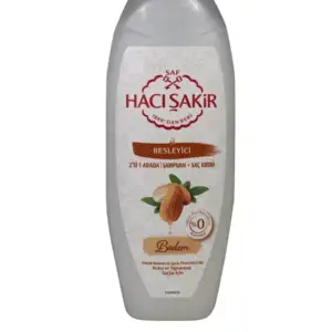 Hacı Şakir Şampuan Badem 2 in 1 Arada 500 ml