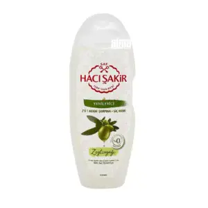 Hacı Şakir Tüm Saç Tipleri için Zeytinyağı Şampuan 500 ml