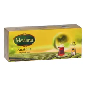 Mevlana Anadolu Sallama Siyah Çay  25'li