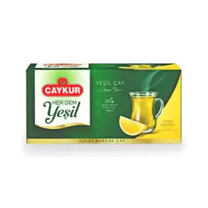 Çaykur Yeşil Çay Limonlu 25'li