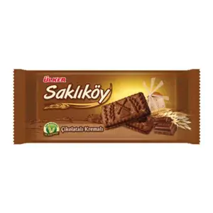 Ülker Saklıköy Çikolatalı Kremalı Bisküvi 87 Gr