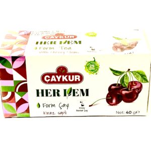Çaykur Herdem Kiraz Saplı Form Çay 25’li