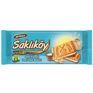 Ülker Saklıköy Sütlü Kremalı Bisküvi 100 Gr
