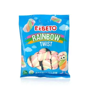 Bebeto Raınbow twist Marshmallow 60 gr