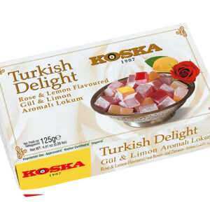 Koska Gül Limon Aromalı Lokum 125 gr
