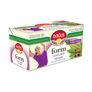 Doğuş Form Yeşil Çaylı Tarçınlı 20’li