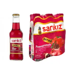 Sarıkız Extra Nar Aromalı Maden Suyu 6×200 ml