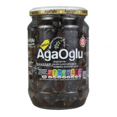 Ağaoğlu Siyah Zeytin Kuru Sele Baharatlı 720 Gr