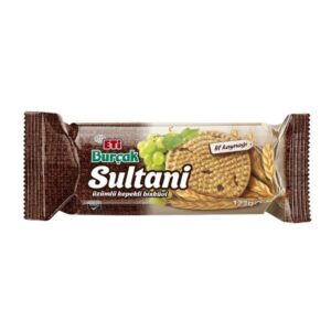 Eti Burçak Sultani Üzümlü Kepekli Bisküvi 123 g