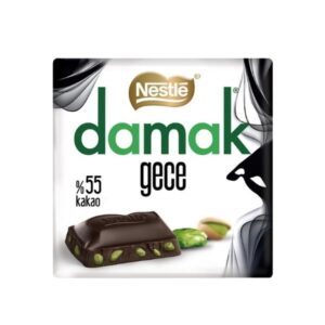 Nestle Damak Gece Antep Fıstıklı Bitter Çikolata 60 g
