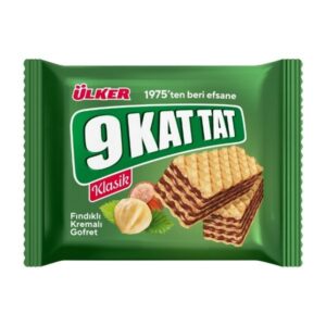 Ülker 9 Kat Tat Fındıklı Kremalı Gofret 39 g