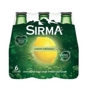 Sırma Limon Aromalı Maden Suyu 6x200 ml